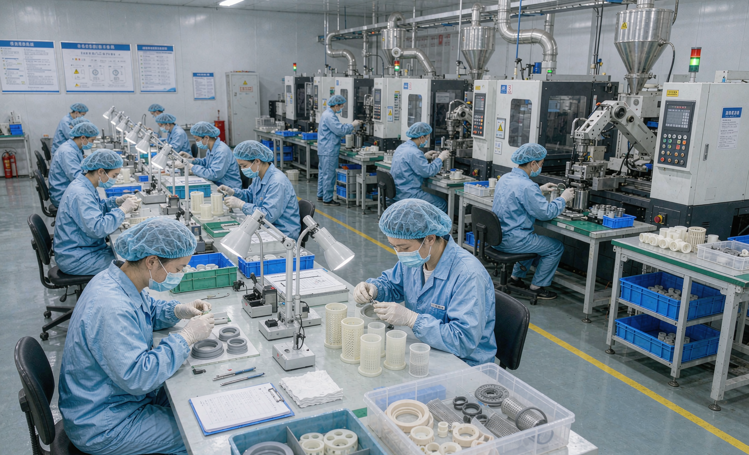 TRUWISE production workshop in Shenzhen